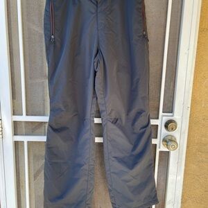 Free Country Dark Gray Outdoor Pants with Red Trim